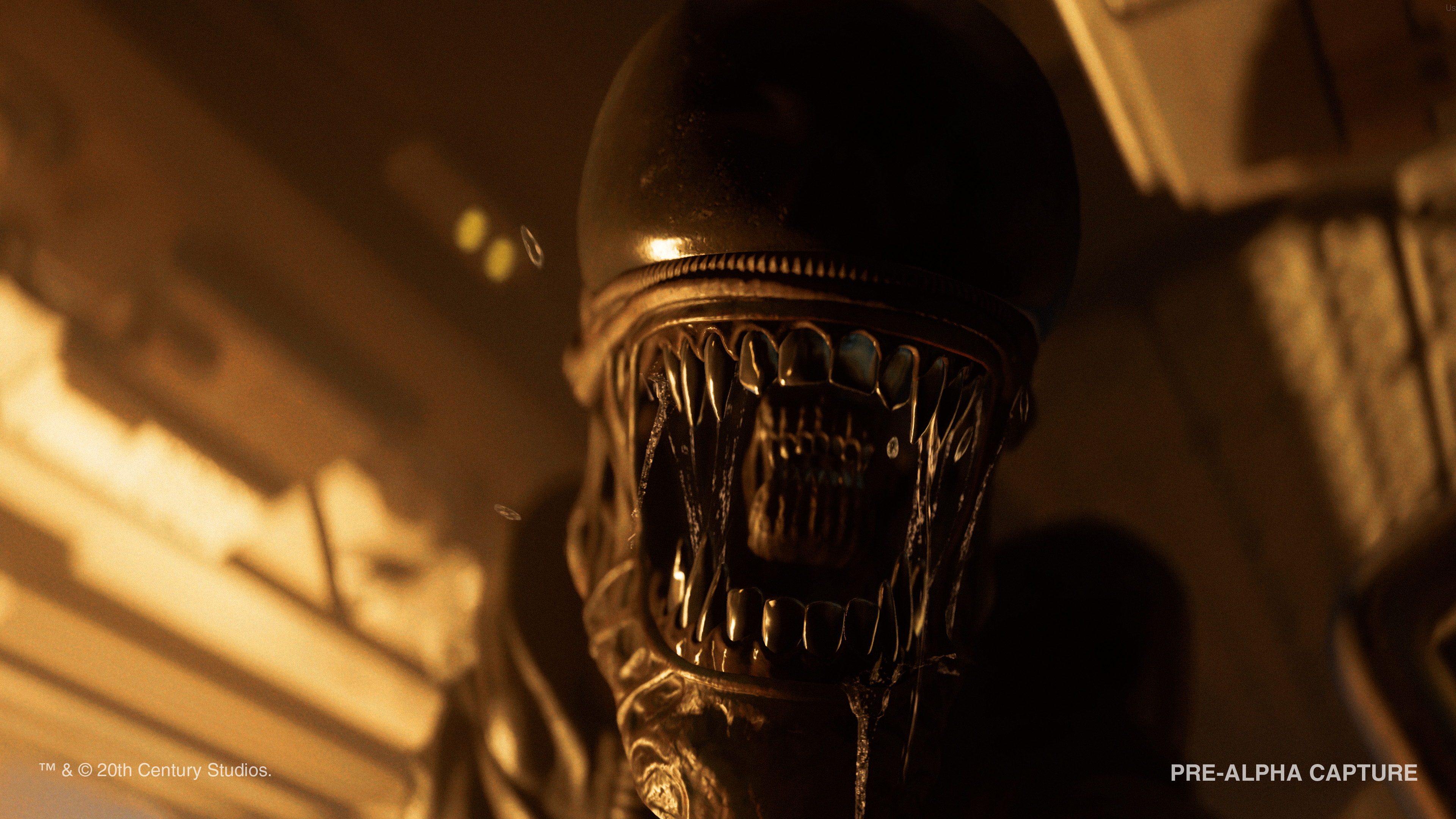 Alien Isolation 2 storm-lit colony exterior